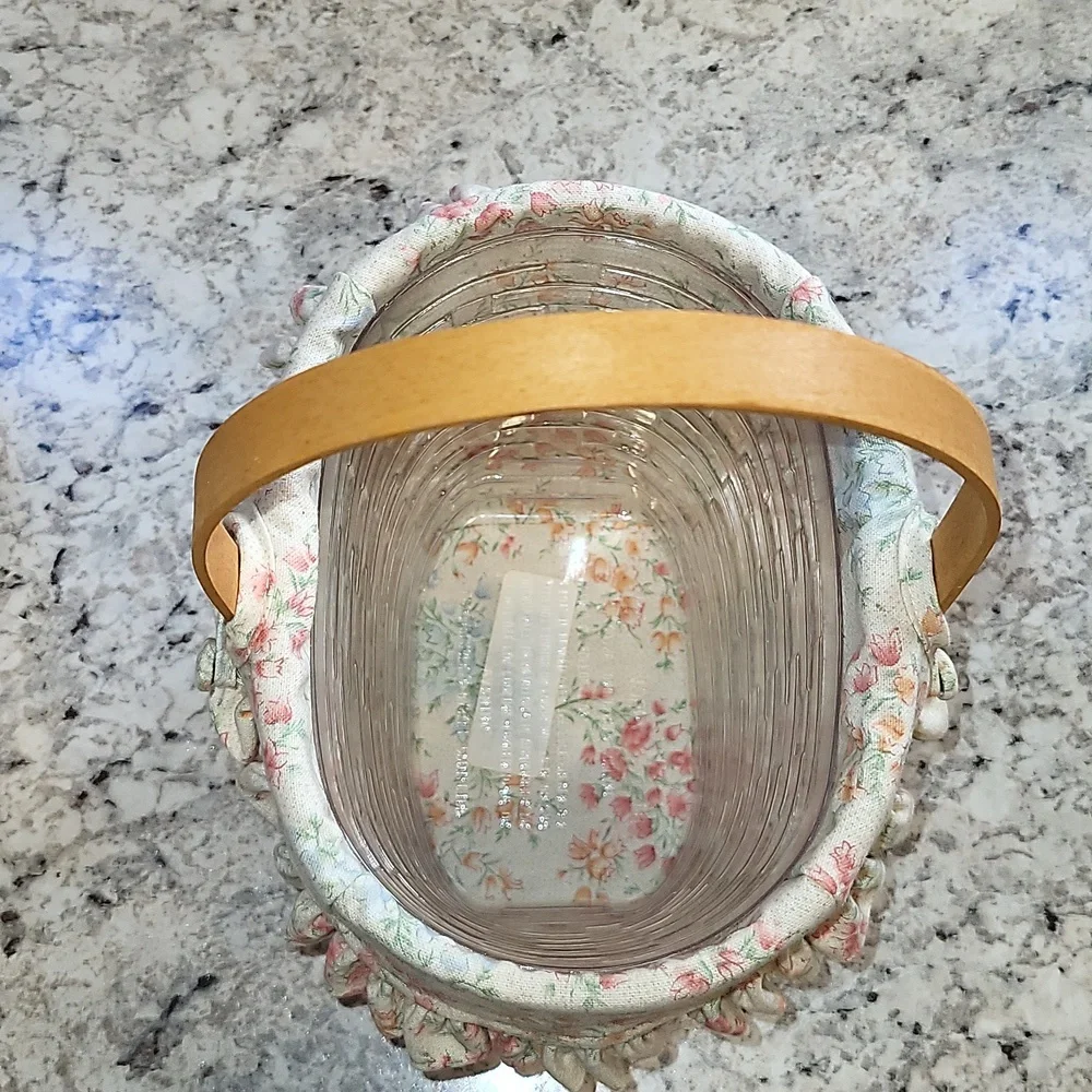Longaberger Vintage Blossoms Basket Accessories